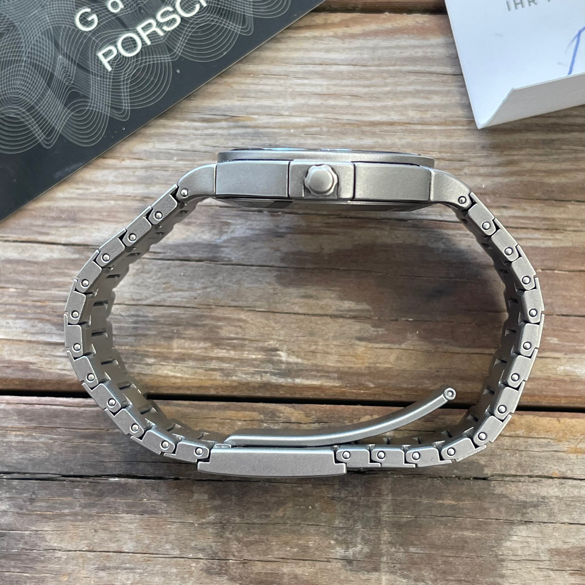IWC Porsche Design titanium Mechaquartz chronographk