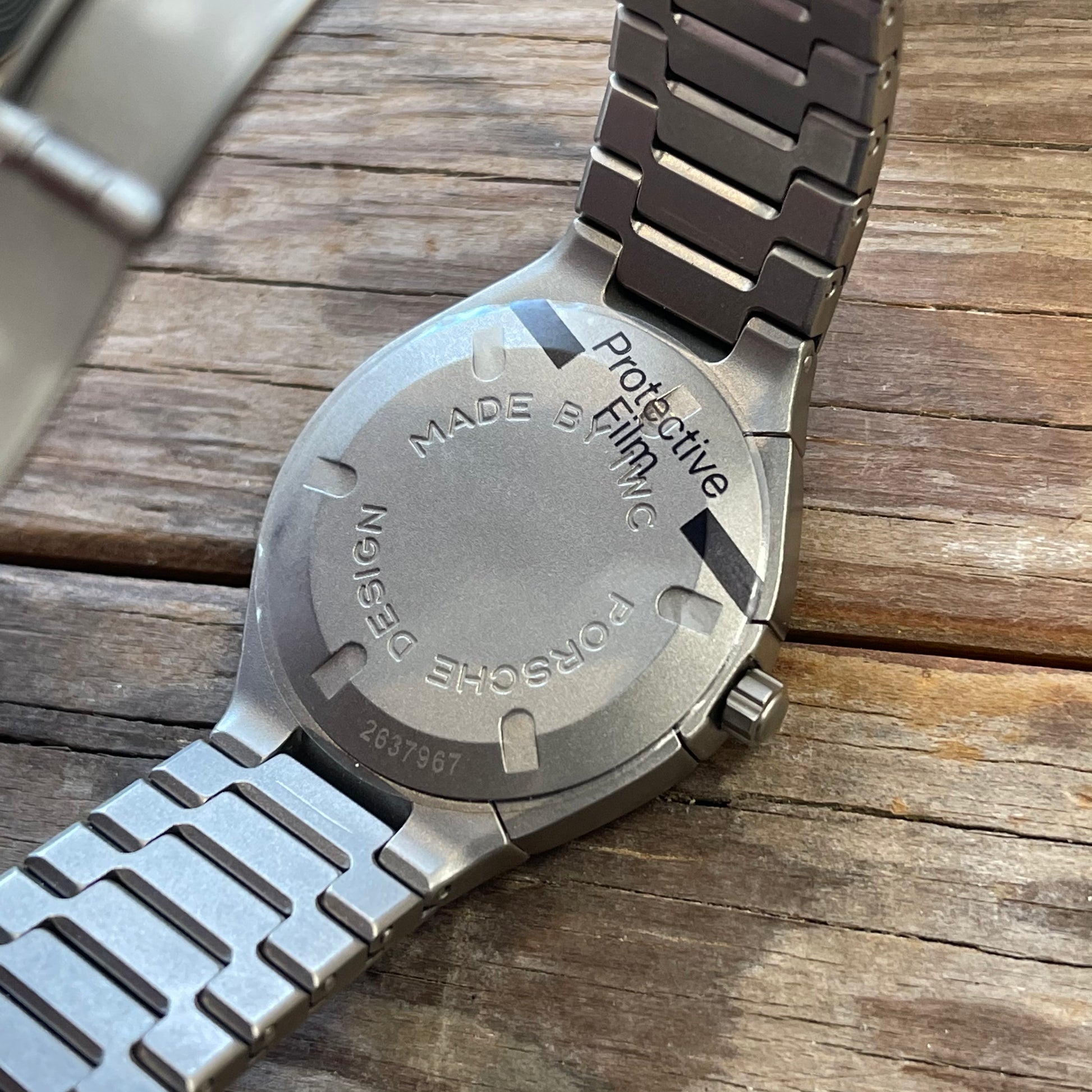 IWC Porsche Design titanium Mechaquartz chronographk