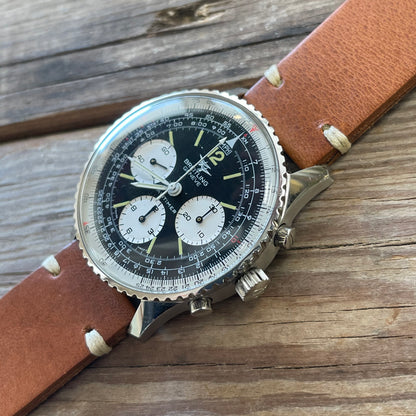 Breitling 806 Navitimer Big Eye Chronograph new old stock watch!