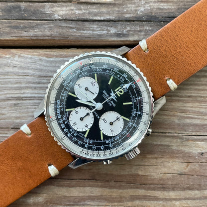 Breitling 806 Navitimer Big Eye Chronograph new old stock watch!