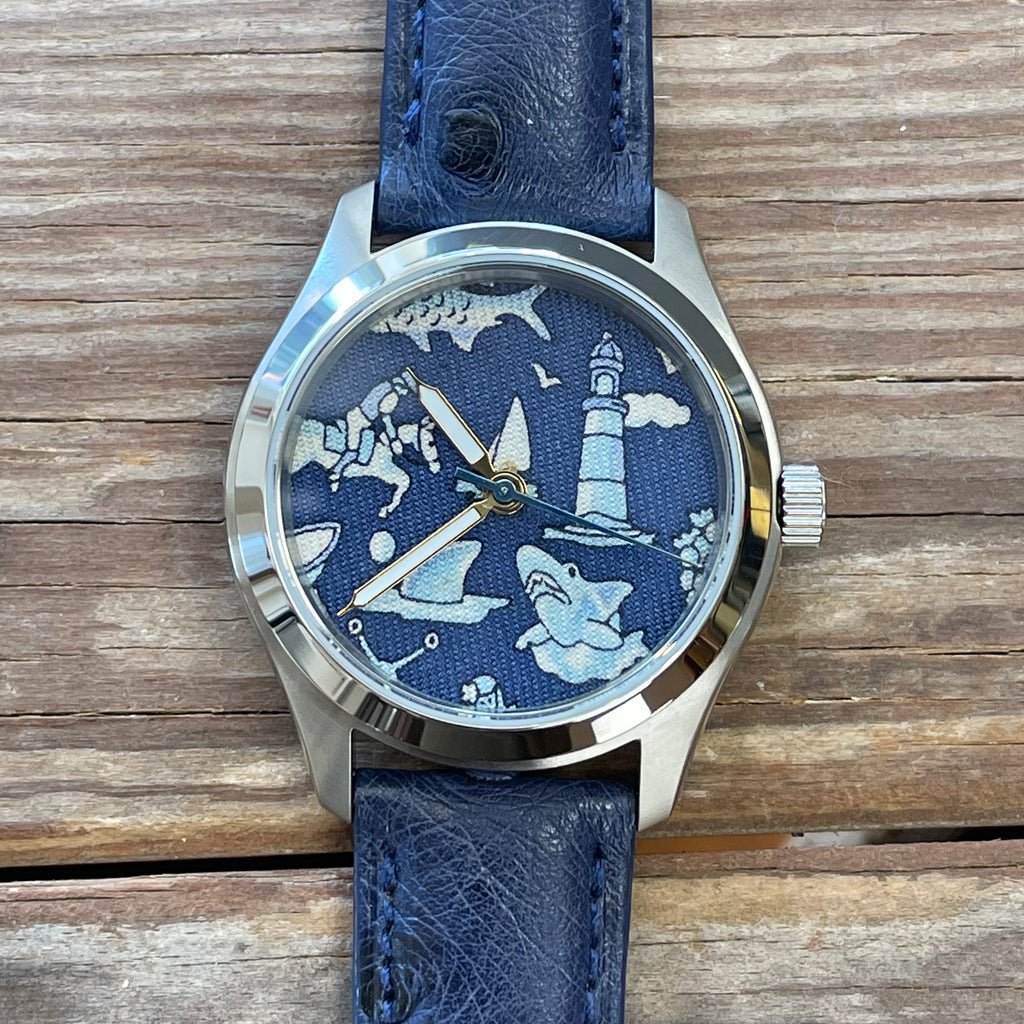 Nautical Blue Pattern