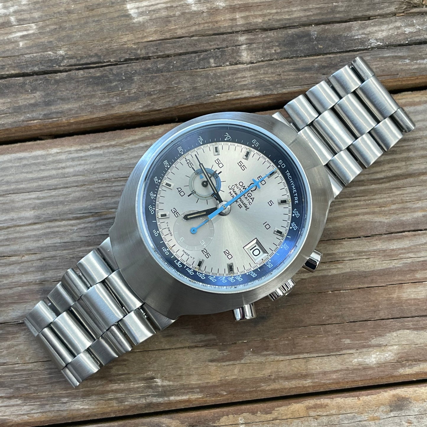 omega Speedmaster mark III fully serviced chronograph with bracelet