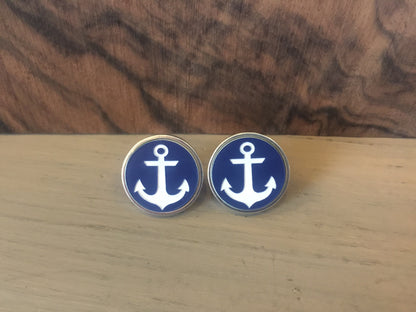 Anchor sterling cufflinks