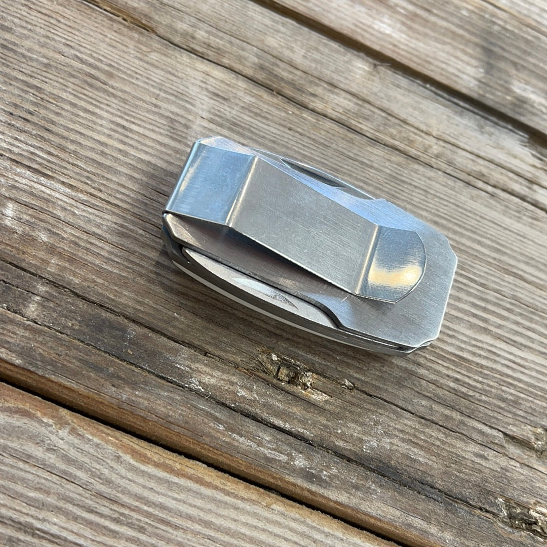 Money Clip - Schooner With sunset