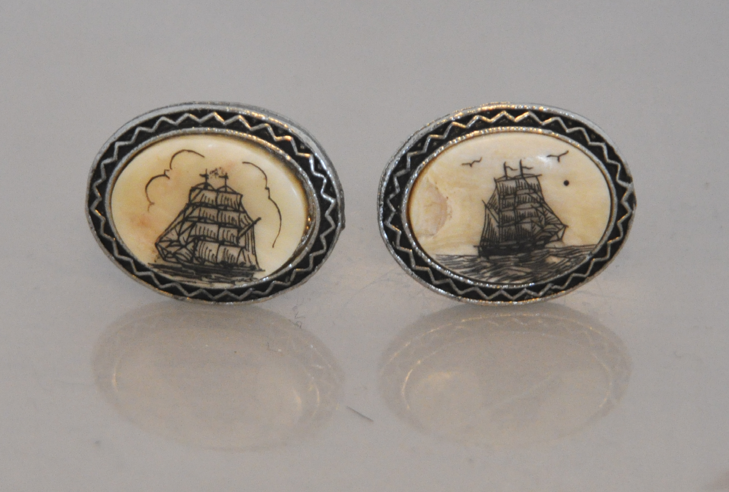 Cuff Links - Square Rig